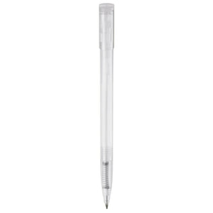 Penna a sfera Deniro Frosty finiture in metallo - personalizzabile con logo