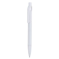 Penna a Sfera Devon bianco - personalizzabile con logo