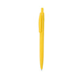 Penna a Sfera Dinor giallo - personalizzabile con logo