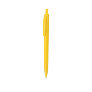 Penna a Sfera Dinor giallo - personalizzabile con logo
