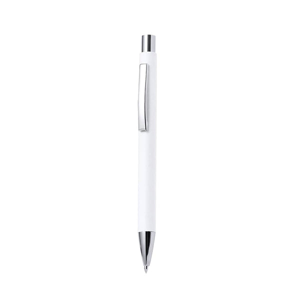 Penna a Sfera Dynix bianco - personalizzabile con logo