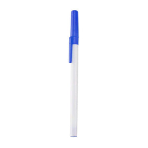 Penna a Sfera Elky bianco / blu - personalizzabile con logo