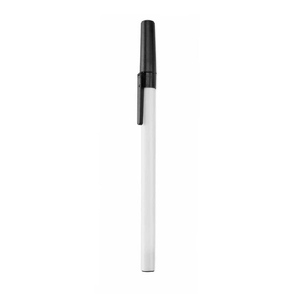 Penna a Sfera Elky bianco / nero - personalizzabile con logo
