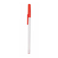 Penna a Sfera Elky bianco / rosso - personalizzabile con logo