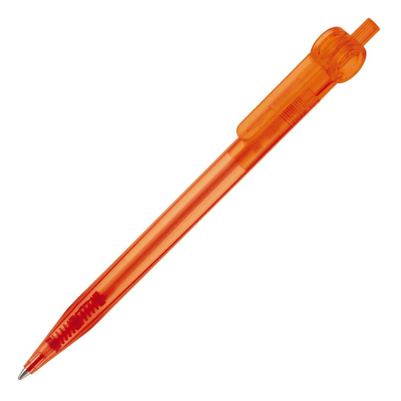 Penna a sfera Futurepoint T grigio scuro arancione - personalizzabile con logo