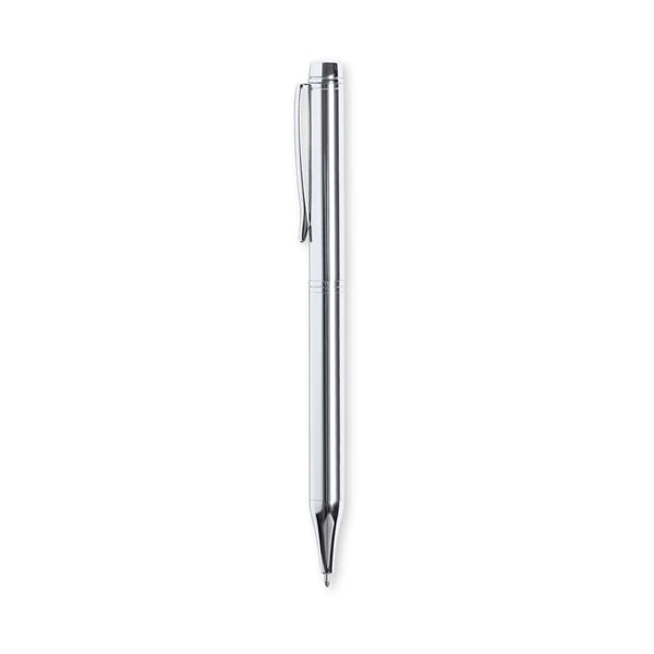 Penna a Sfera Gordon color argento - personalizzabile con logo