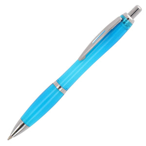 Penna a sfera Hawaii Ocean Bound Plastic azzurro - personalizzabile con logo