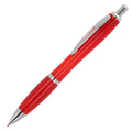 Penna a sfera Hawaii Ocean Bound Plastic rosso - personalizzabile con logo