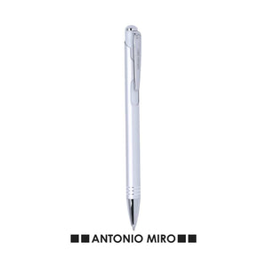 Penna a Sfera Helmor color argento - personalizzabile con logo