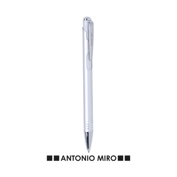 Penna a Sfera Helmor color argento - personalizzabile con logo
