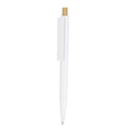 Penna a Sfera Icarus bianco - personalizzabile con logo