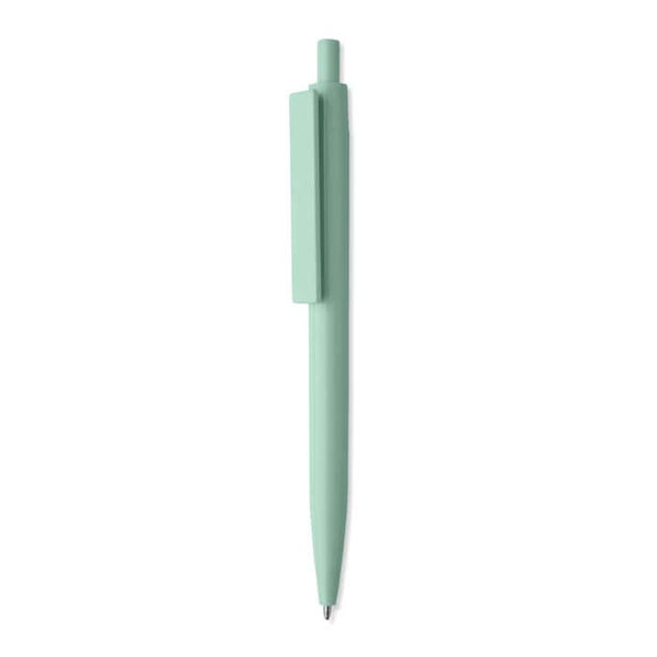 Penna a sfera in ABS riciclato verde calce - personalizzabile con logo