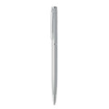 Penna a sfera in alluminio Color  Color argento - personalizzabile con logo