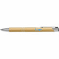 Penna a sfera in alluminio eco Oro - personalizzabile con logo