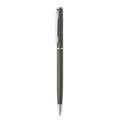 Penna a sfera in alluminio grigio - personalizzabile con logo