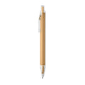 Penna a sfera in alluminio oro - personalizzabile con logo