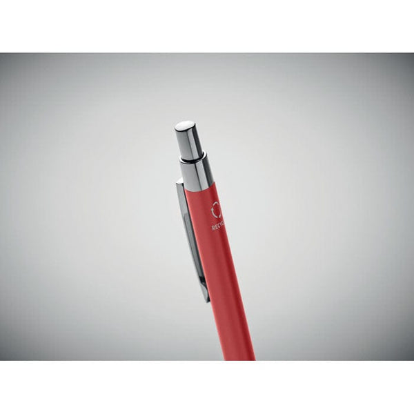 Penna a sfera in alluminio riciclato - personalizzabile con logo