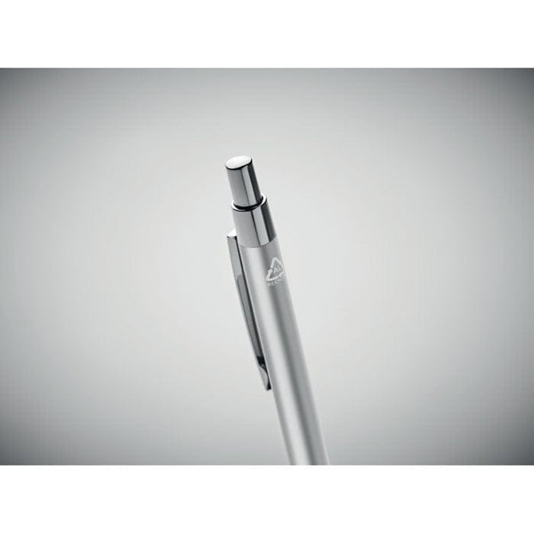 Penna a sfera in alluminio riciclato - personalizzabile con logo