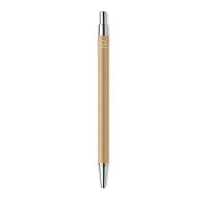 Penna a sfera in alluminio riciclato Oro - personalizzabile con logo