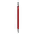 Penna a sfera in alluminio riciclato Rosso - personalizzabile con logo