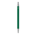 Penna a sfera in alluminio riciclato Verde - personalizzabile con logo