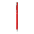 Penna a sfera in alluminio Rosso - personalizzabile con logo