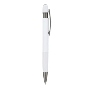 Penna a sfera in alluminio Toulouse Softtouch - personalizzabile con logo
