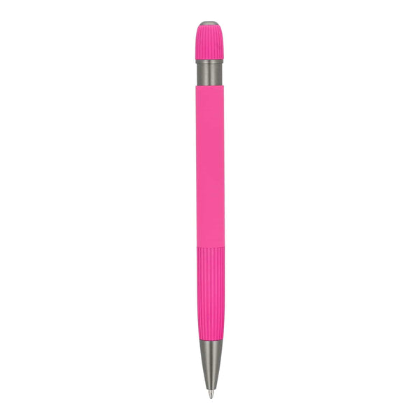 Penna a sfera in alluminio Toulouse Softtouch - personalizzabile con logo