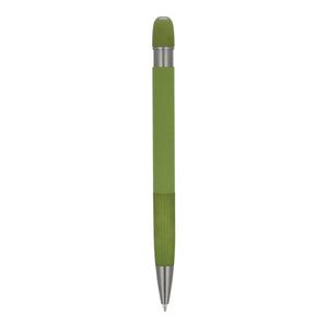 Penna a sfera in alluminio Toulouse Softtouch - personalizzabile con logo
