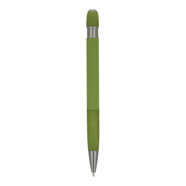 Penna a sfera in alluminio Toulouse Softtouch - personalizzabile con logo