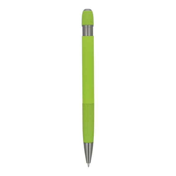 Penna a sfera in alluminio Toulouse Softtouch - personalizzabile con logo