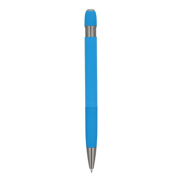 Penna a sfera in alluminio Toulouse Softtouch - personalizzabile con logo