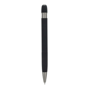Penna a sfera in alluminio Toulouse Softtouch - personalizzabile con logo
