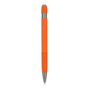 Penna a sfera in alluminio Toulouse Softtouch - personalizzabile con logo