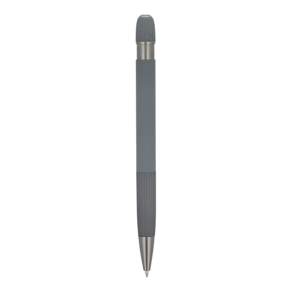 Penna a sfera in alluminio Toulouse Softtouch - personalizzabile con logo