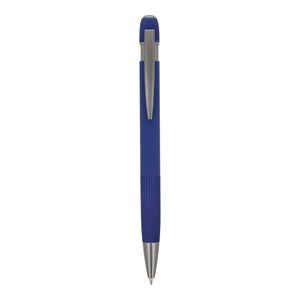 Penna a sfera in alluminio Toulouse Softtouch - personalizzabile con logo