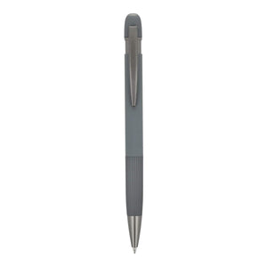 Penna a sfera in alluminio Toulouse Softtouch - personalizzabile con logo