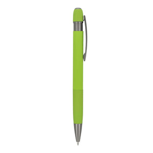 Penna a sfera in alluminio Toulouse Softtouch - personalizzabile con logo