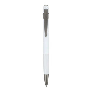 Penna a sfera in alluminio Toulouse Softtouch - personalizzabile con logo