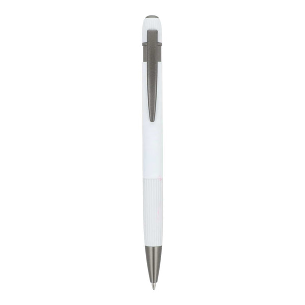 Penna a sfera in alluminio Toulouse Softtouch - personalizzabile con logo