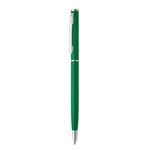 Penna a sfera in alluminio Verde - personalizzabile con logo