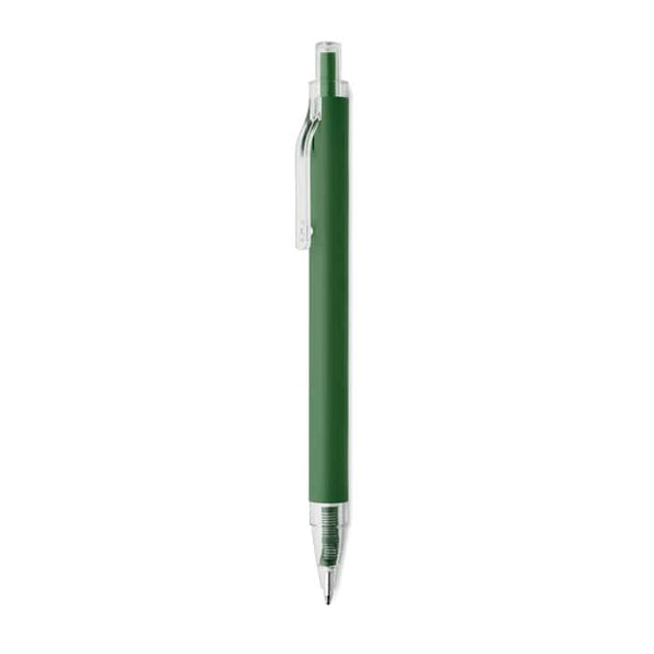 Penna a sfera in alluminio Verde - personalizzabile con logo