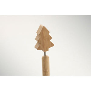 Penna a sfera in bamboo natural - personalizzabile con logo