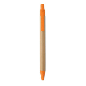 Penna a sfera in bambù e grano - personalizzabile con logo
