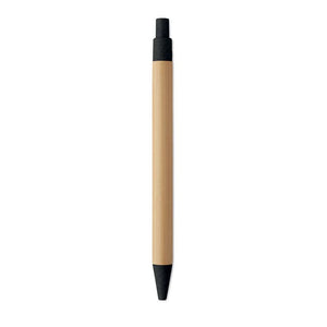 Penna a sfera in bambù e grano - personalizzabile con logo