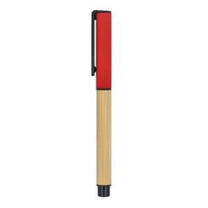 Penna a sfera in bambù - personalizzabile con logo
