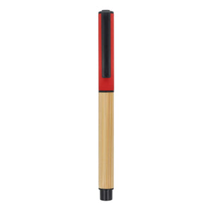 Penna a sfera in bambù - personalizzabile con logo