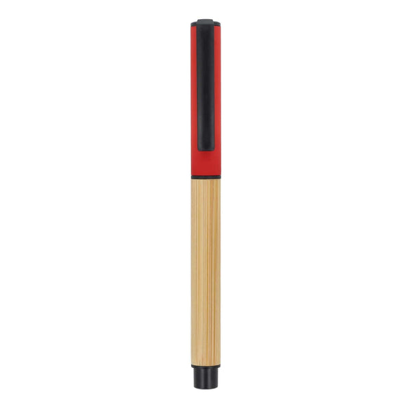 Penna a sfera in bambù - personalizzabile con logo