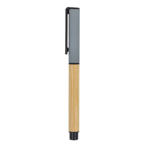 Penna a sfera in bambù - personalizzabile con logo