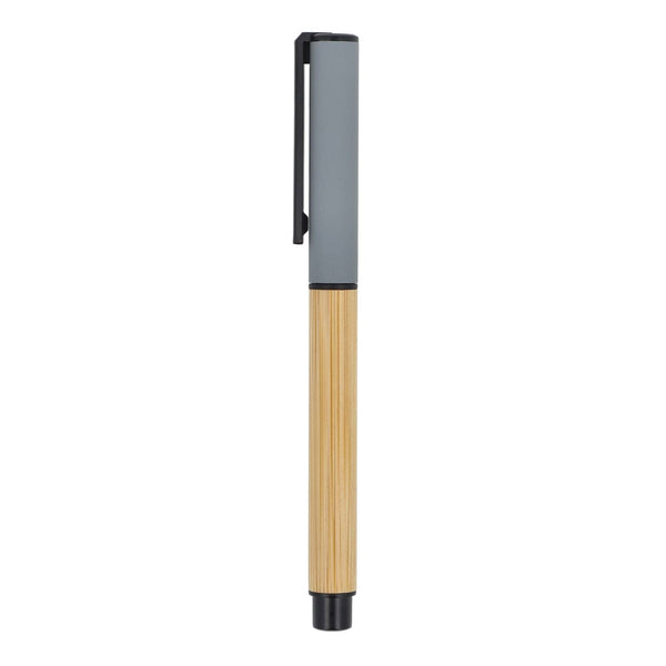 Penna a sfera in bambù - personalizzabile con logo